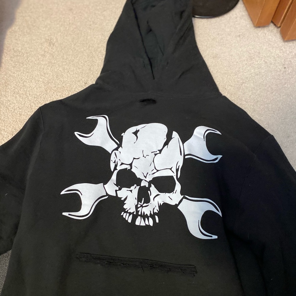 The Drive cropped hoodie